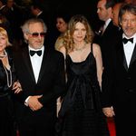 Kate Capshaw, Steven Spielberg, Michelle Pfeiffer, and David Kelley
